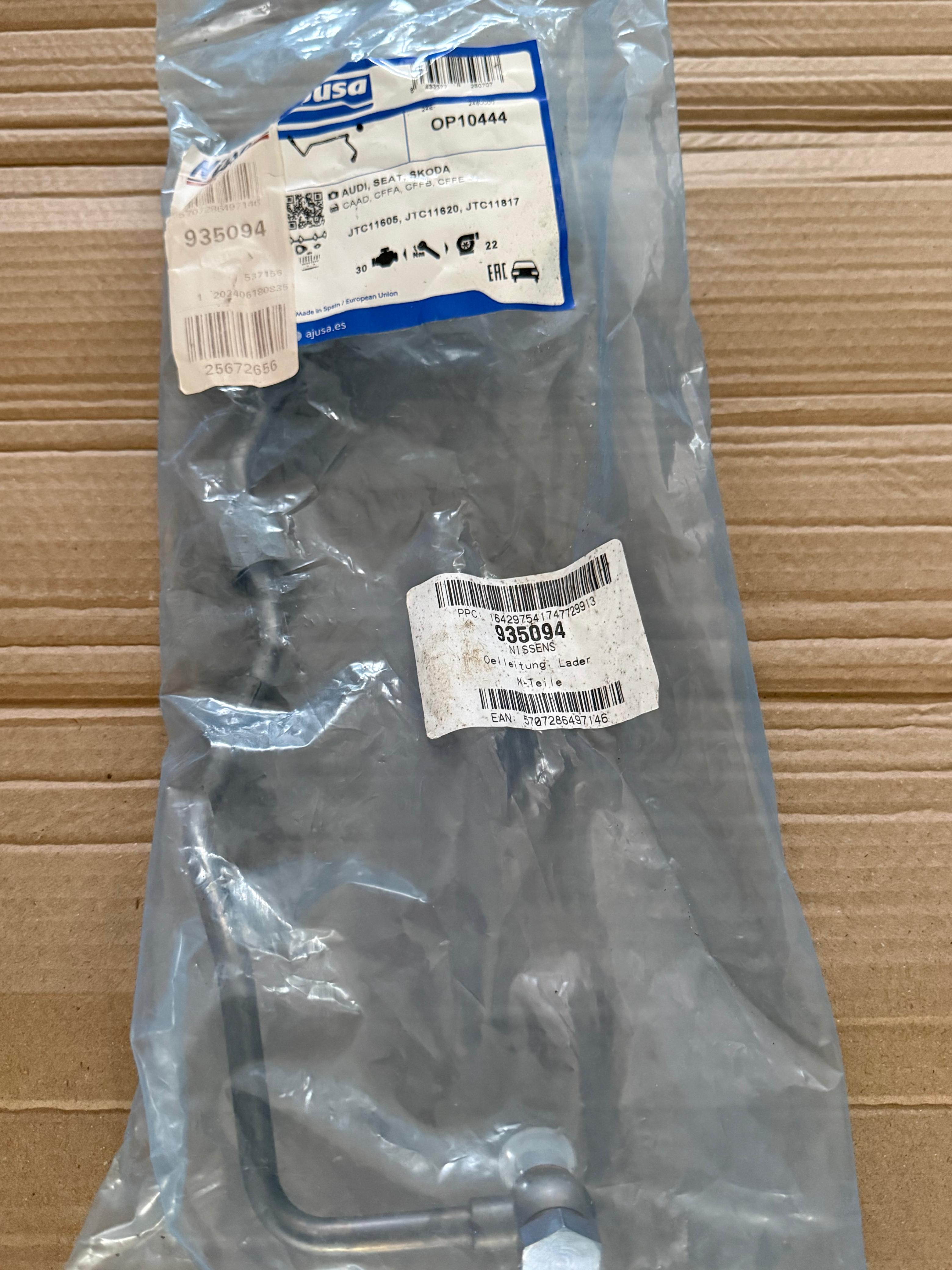 Durite retour D'huile VW 03L 145 771 AP  03L145771M